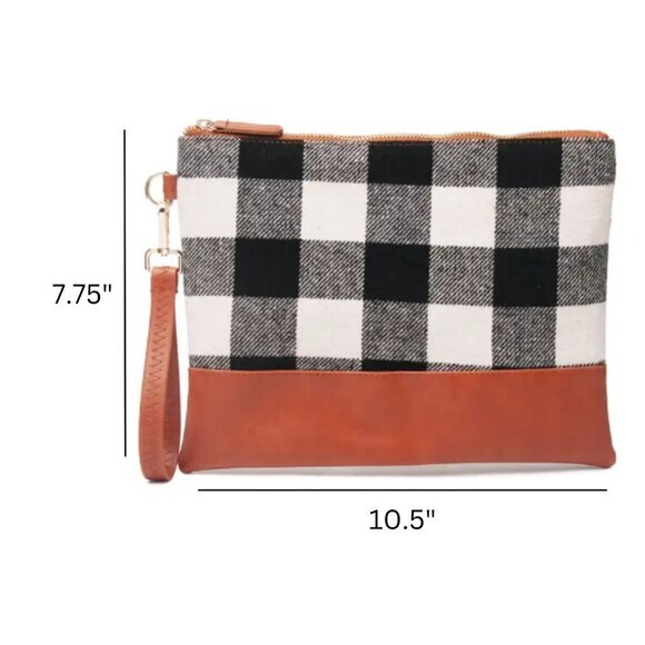 Buffalo Plaid Clutch | 2 Styles - Picture 3 of 3